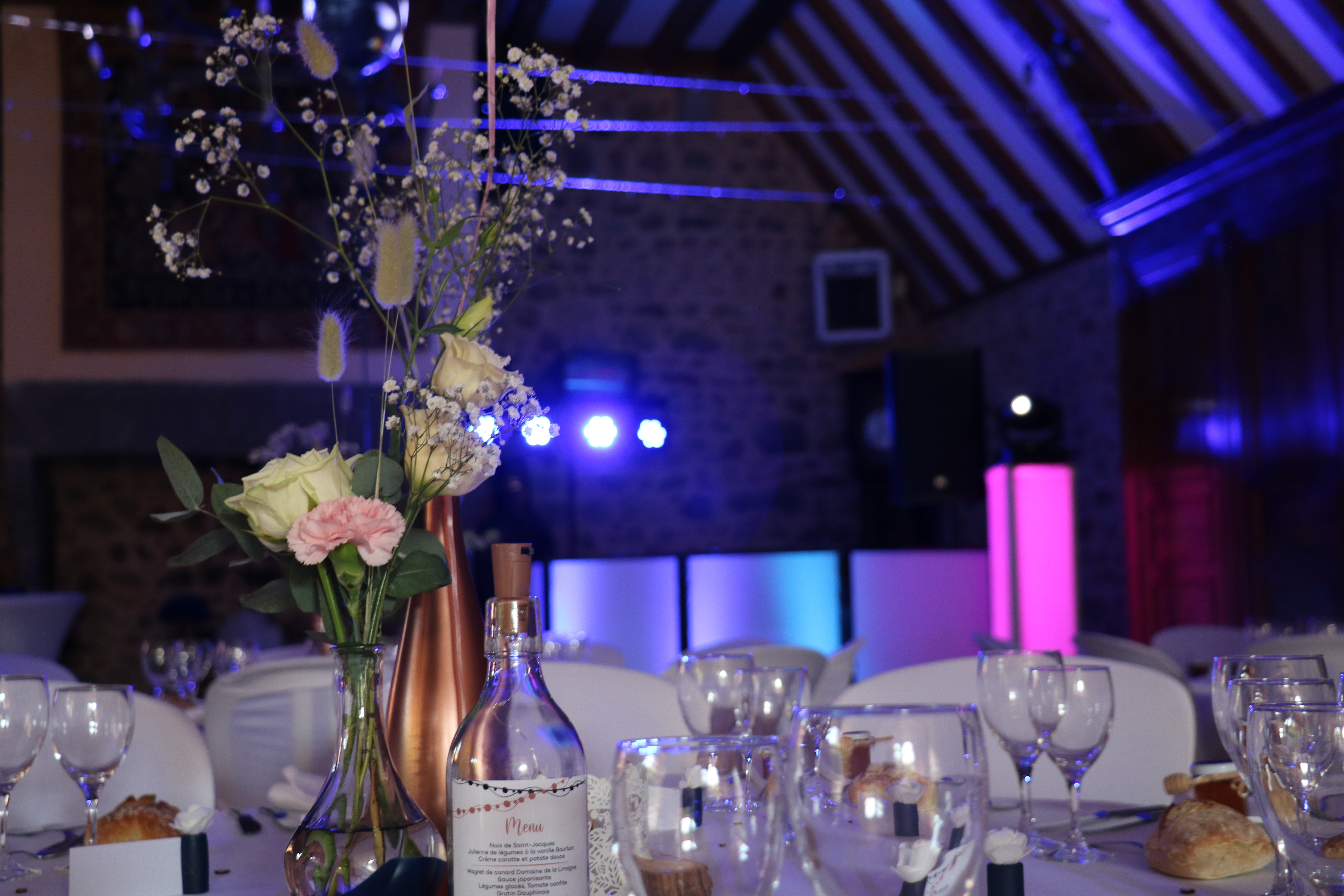 Decoration de salle - Château de Miremont